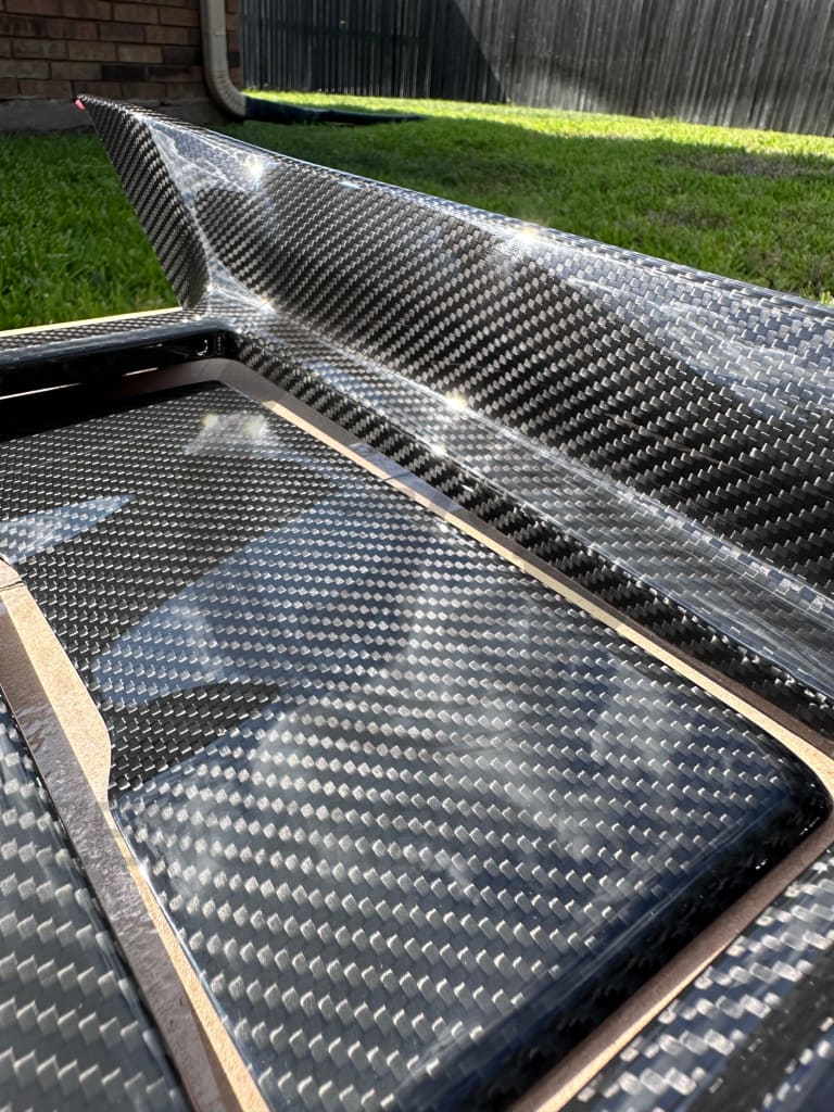 2019+ Dodge RAM 1500/TRX Carbon Fiber Center Console Cover