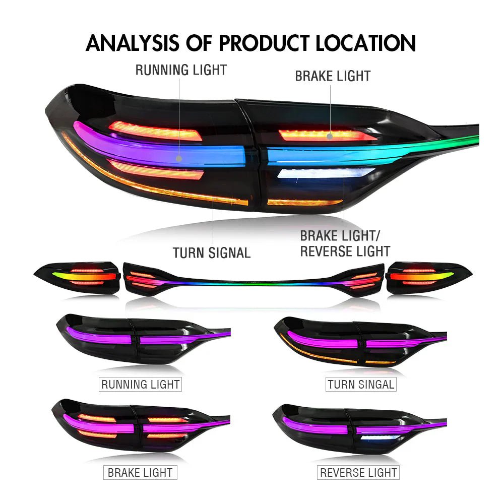 2020 - 2024 Toyota Corolla Custom Tail Lights - Speedlogix