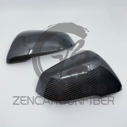 2020+ A90 Mk5 Toyota GR Supra Carbon Fiber Mirror Caps