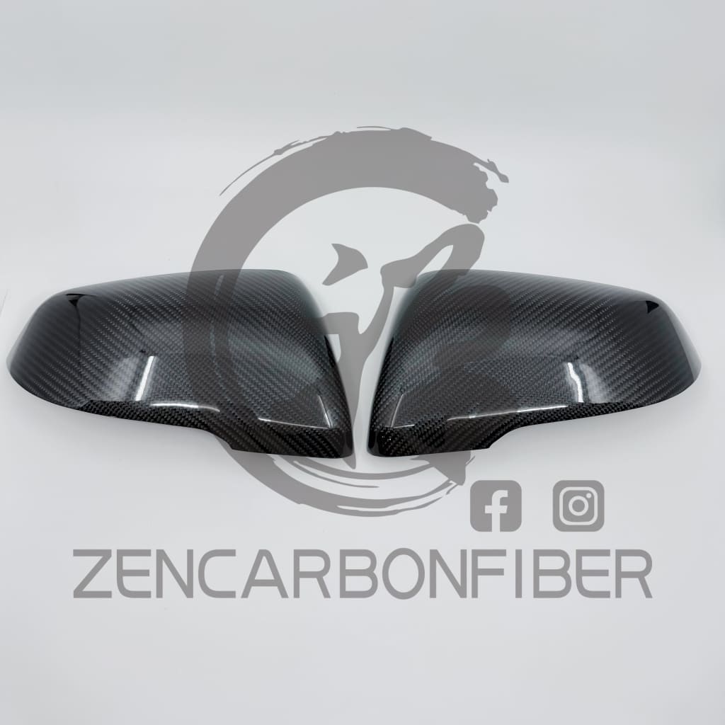 2020+ A90 Mk5 Toyota GR Supra Carbon Fiber Mirror Caps