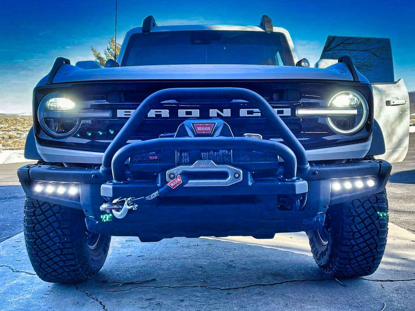 2021+ Ford Bronco Modular Bumper Dual Function Fog Light Kit