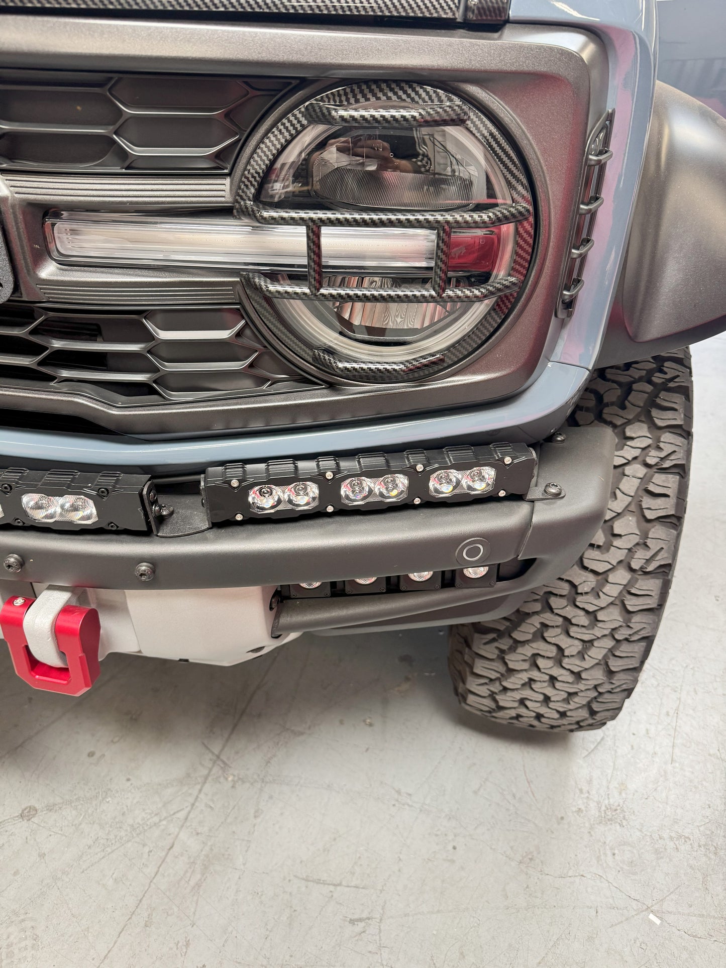 Ford Bronco Raptor Light Bar Extension for 2021+