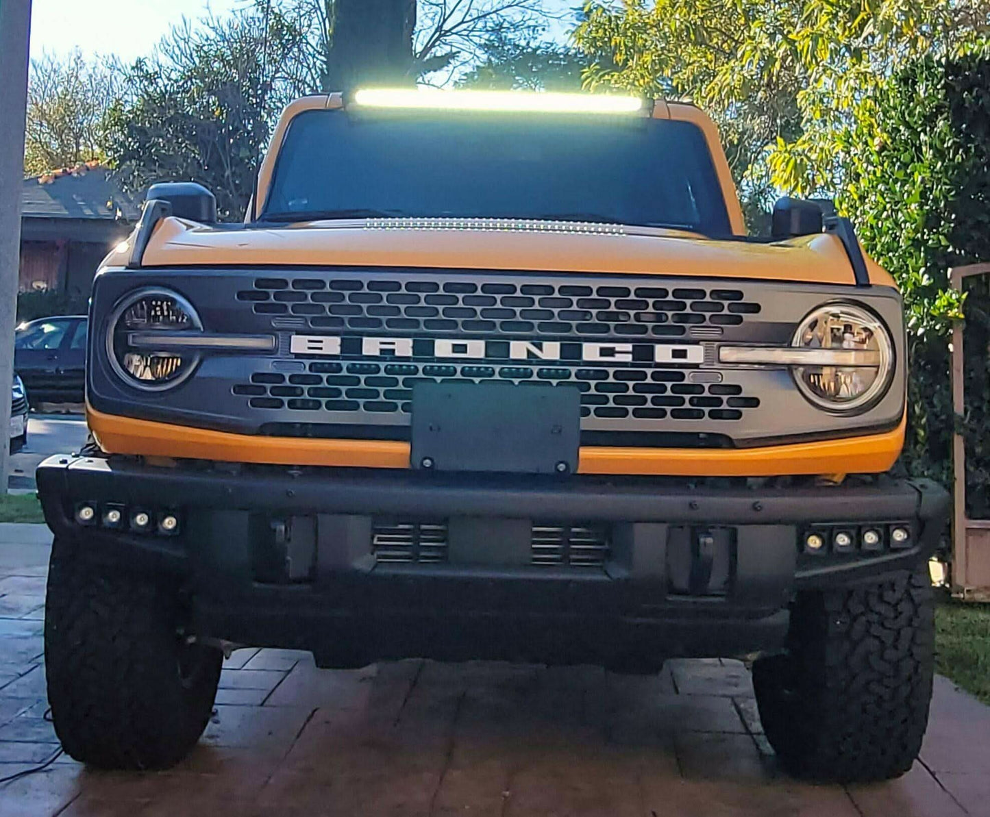 2021+ Ford Bronco 40in Roof Mount Light Bar - Slim - Speedlogix