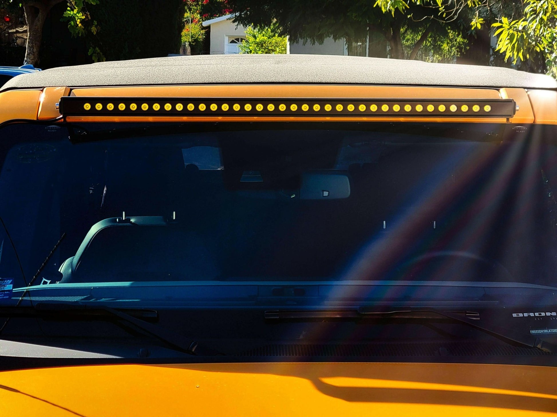 2021+ Ford Bronco 40in Roof Mount Light Bar - Slim - Speedlogix