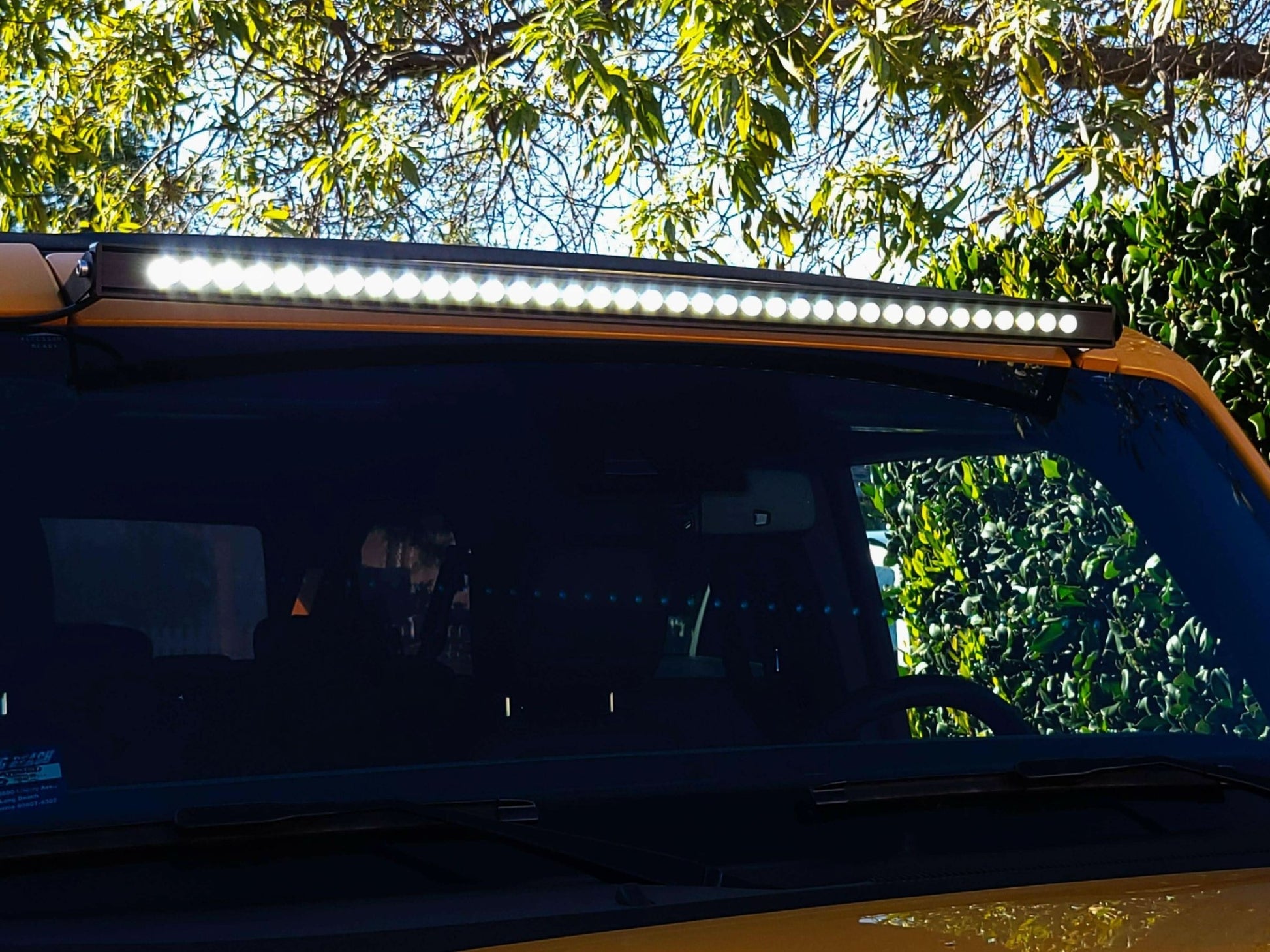 2021+ Ford Bronco 40in Roof Mount Light Bar - Slim - Speedlogix