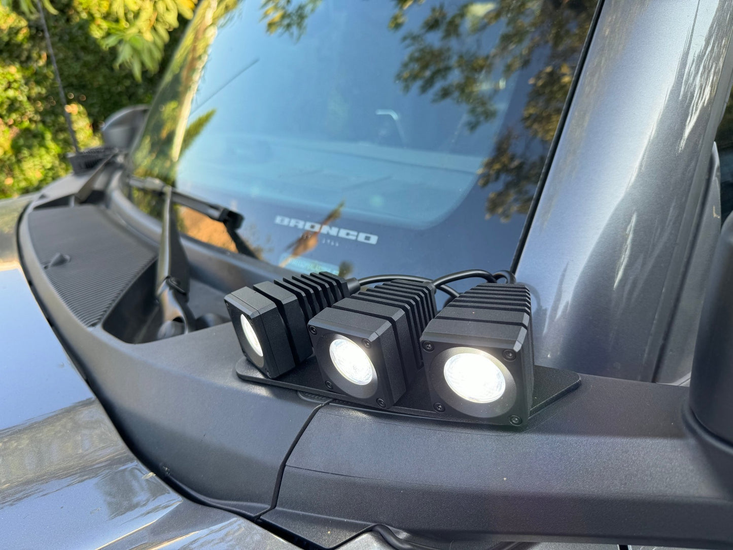 2021+ Ford Bronco Boomerang Ditch Lights - Speedlogix