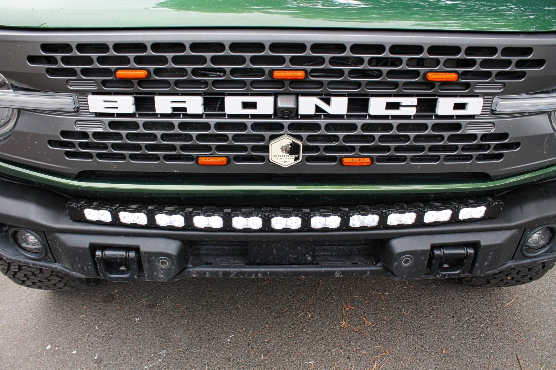 2021+ Ford Bronco Capable Bumper 40in Light Bar - PRO - Speedlogix