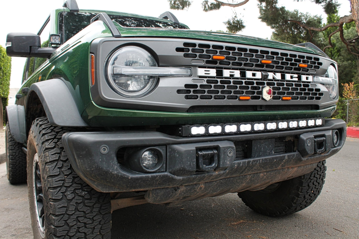 2021+ Ford Bronco Capable Bumper 40in Light Bar - PRO - Speedlogix