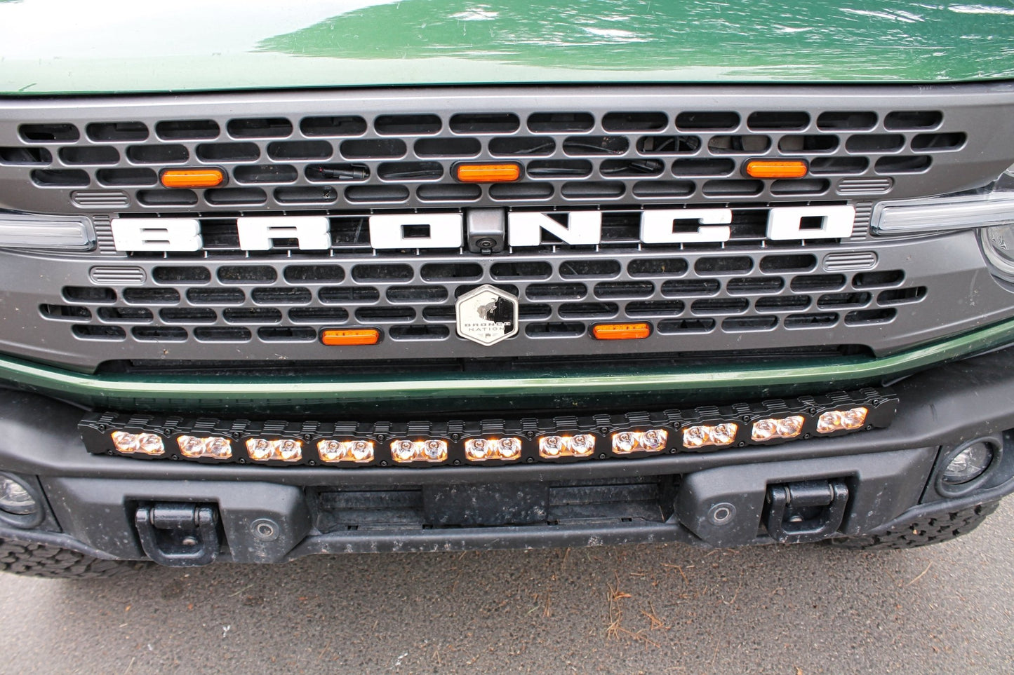 2021+ Ford Bronco Capable Bumper 40in Light Bar - PRO - Speedlogix