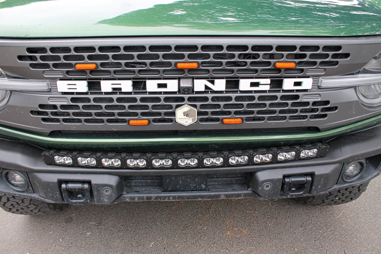 2021+ Ford Bronco Capable Bumper 40in Light Bar - PRO - Speedlogix