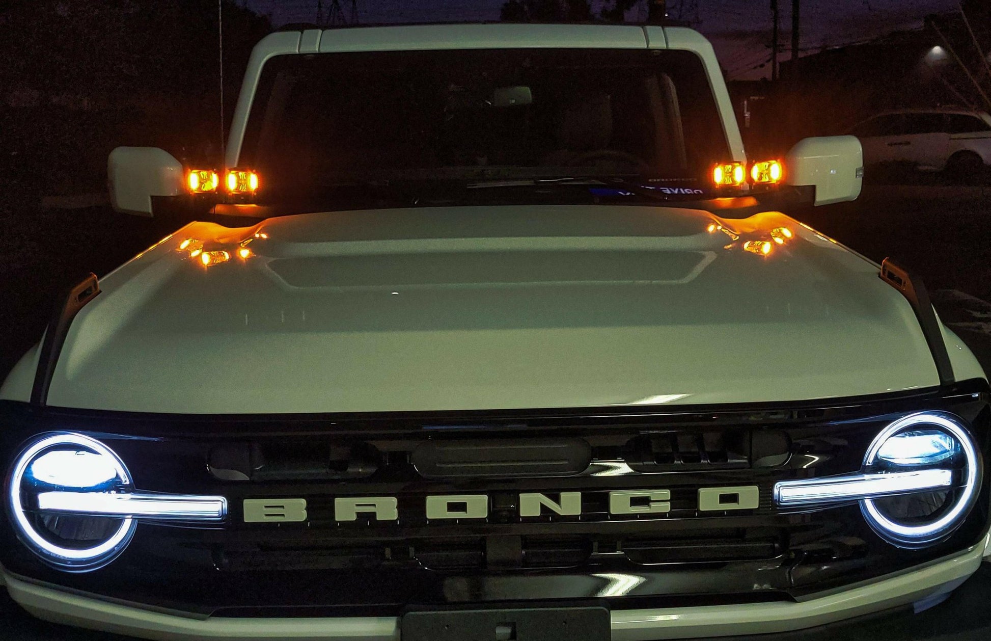 2021+ Ford Bronco Hood Mount/Ditch Lights/Pillars - Speedlogix