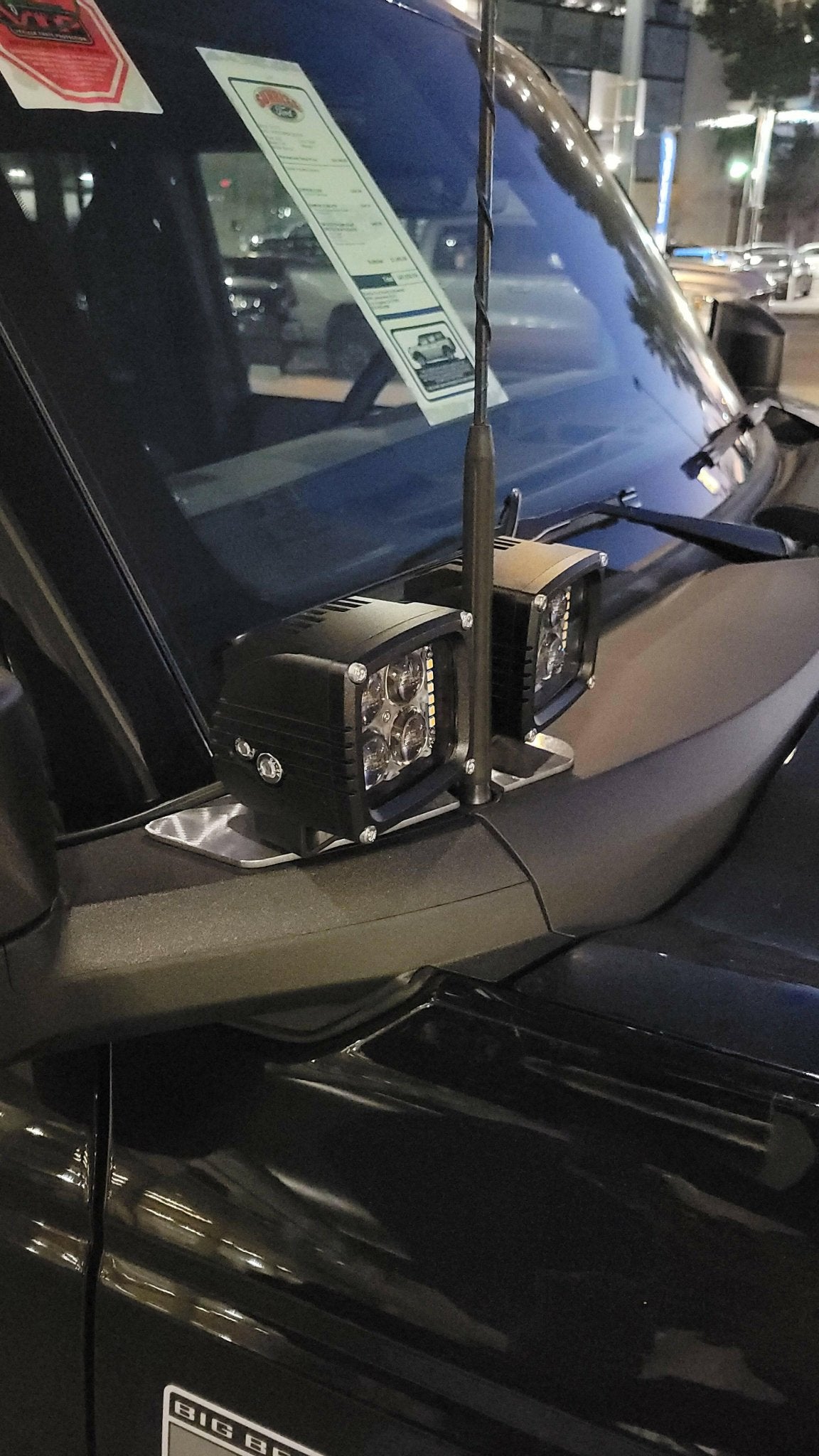 2021+ Ford Bronco Hood Mount/Ditch Lights/Pillars - Speedlogix