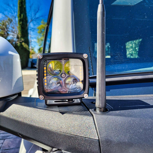 2021+ Ford Bronco Hood Mount/Ditch Lights/Pillars - Speedlogix