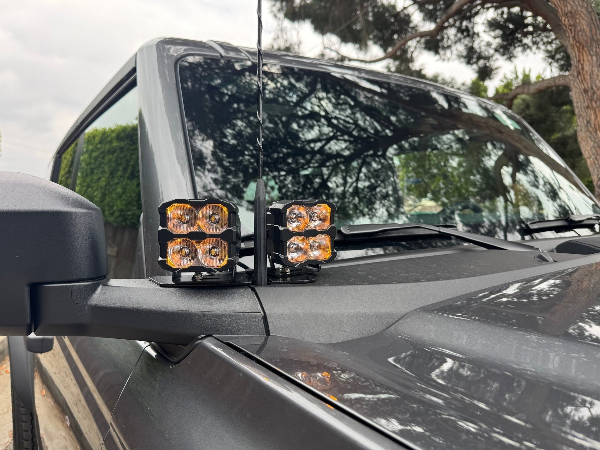 2021+ Ford Bronco Hood Mount/Ditch Lights/Pillars - PRO - Speedlogix