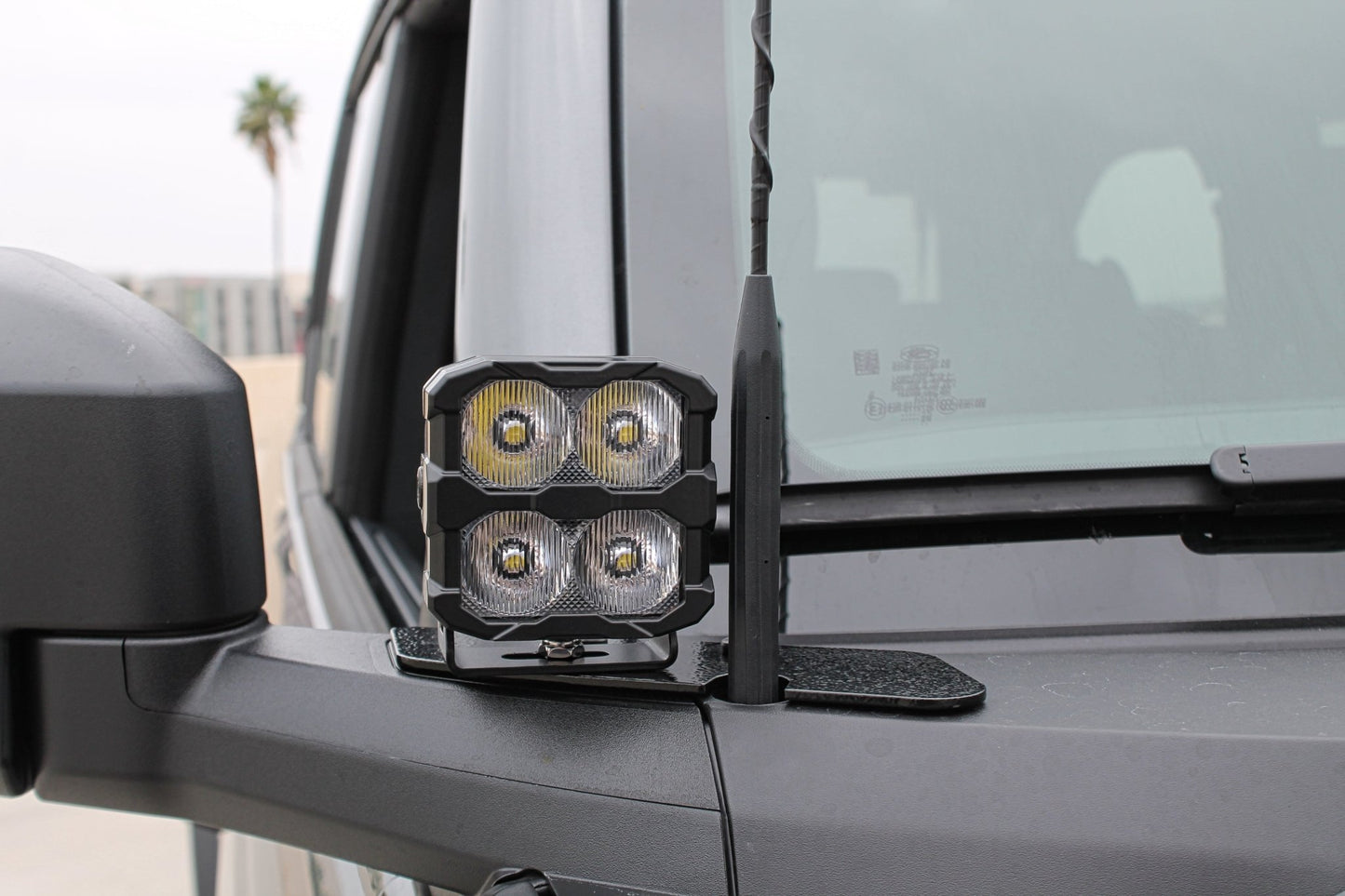 2021+ Ford Bronco Hood Mount/Ditch Lights/Pillars - PRO - Speedlogix