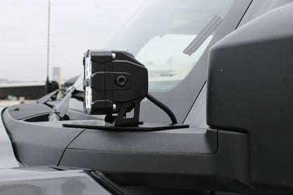 2021+ Ford Bronco Hood Mount/Ditch Lights/Pillars - PRO - Speedlogix