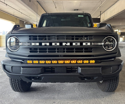 2021+ Ford Bronco Hood Mount/Ditch Lights/Pillars - PRO - Speedlogix