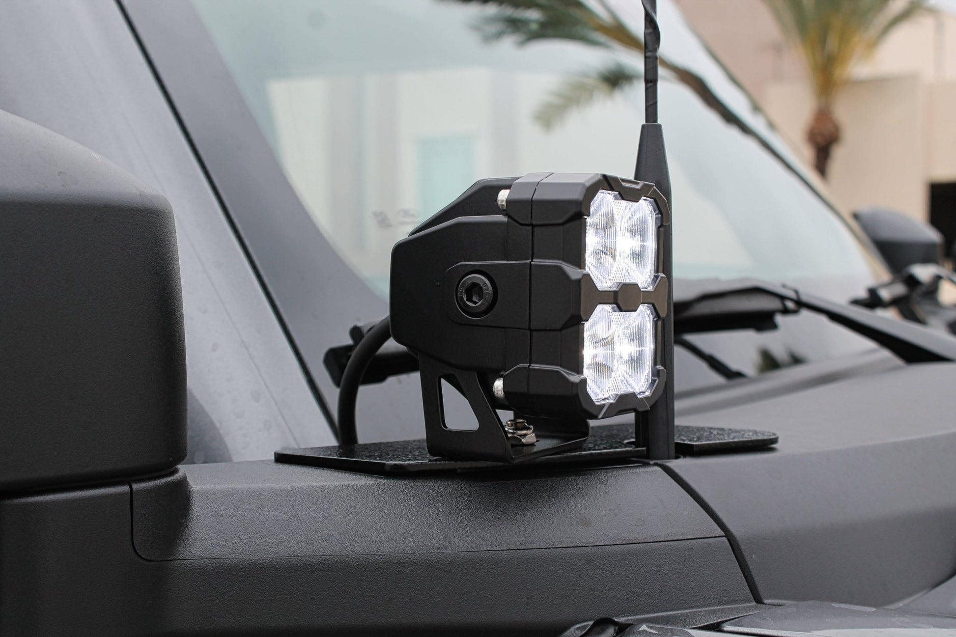 2021+ Ford Bronco Hood Mount/Ditch Lights/Pillars - PRO - Speedlogix