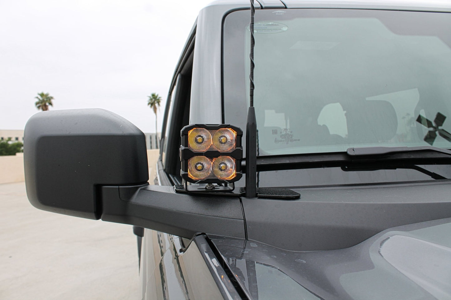 2021+ Ford Bronco Hood Mount/Ditch Lights/Pillars - PRO - Speedlogix
