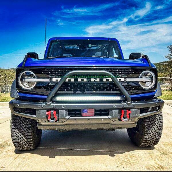 2021+ Ford Bronco Modular Bumper 30in Light Bar - Speedlogix