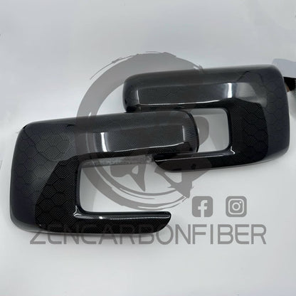 2021+ Ford F150/Raptor Carbon Fiber Mirror Covers