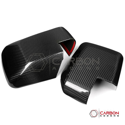 Real Carbon Fiber Mirror Cap Cover without Turn Signal for 2021+ Bronco