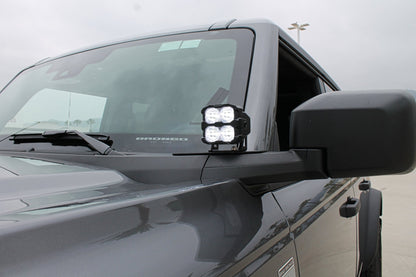 2022+ Ford Bronco Raptor Hood Mount/Ditch Lights/Pillars - PRO - Speedlogix