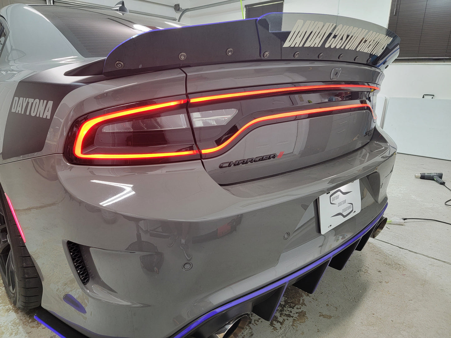 15-23 Dodge Charger Taillight Decal Design 12