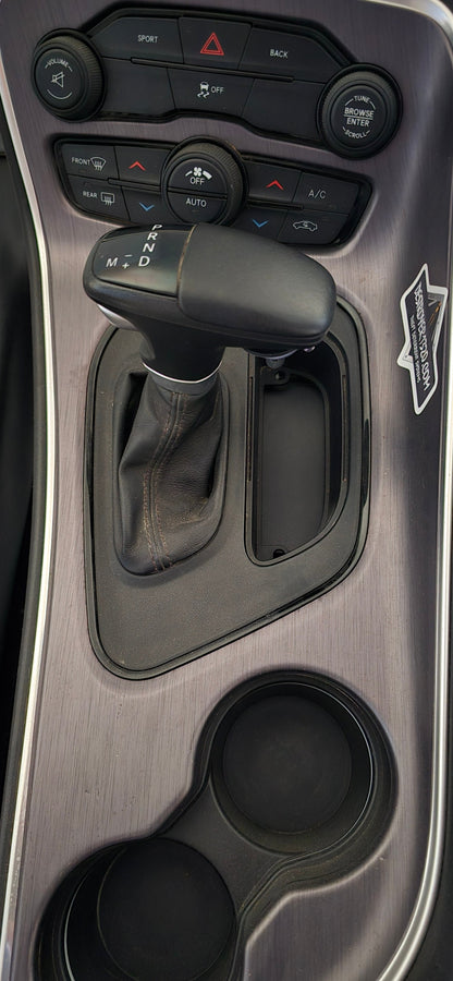 2015-2023 Dodge Challenger Steel Neutral Strap/Release Cover Plate - Laser Cut, Painted, Authentic