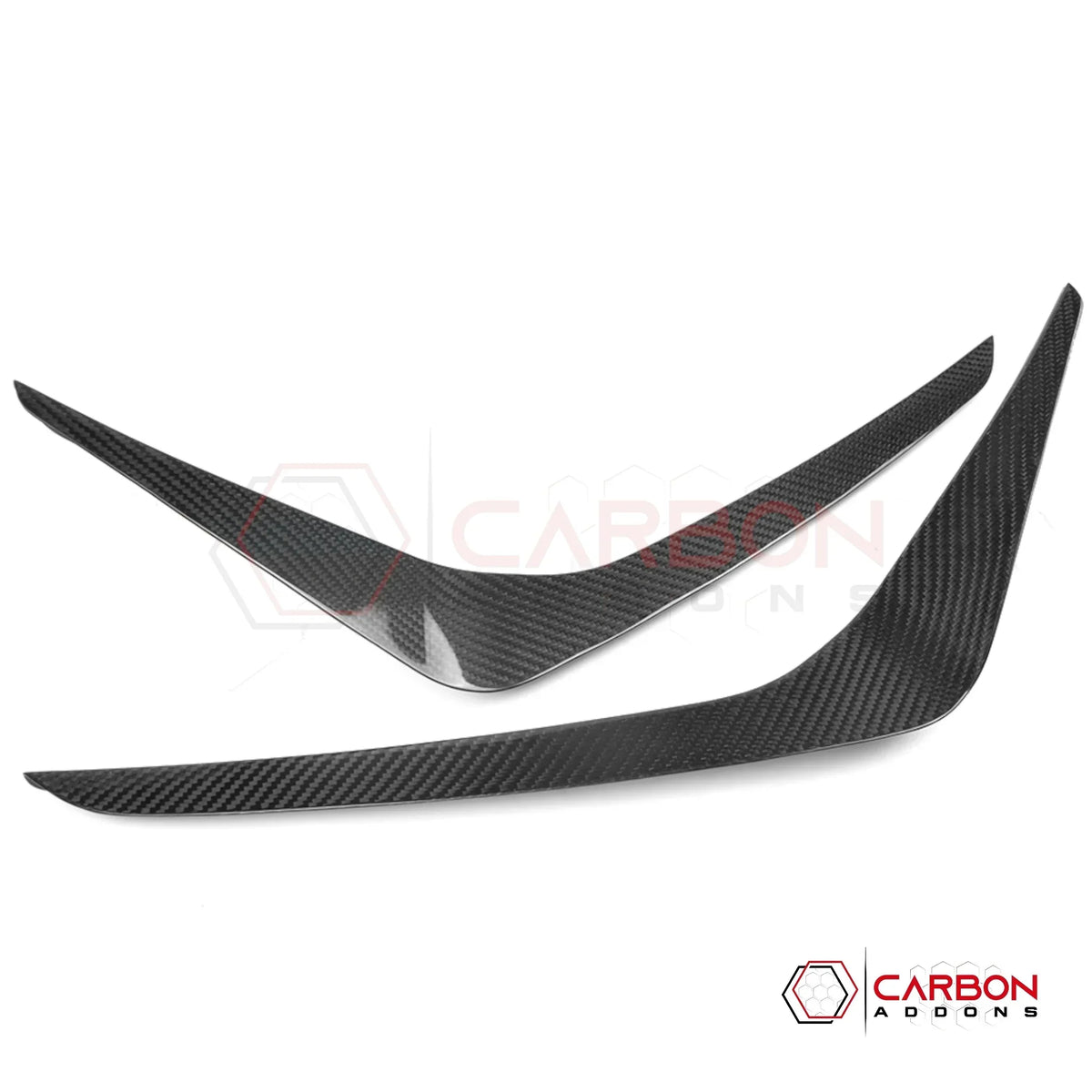 GT-Style Aero Canards for 2024+ Ford Mustang (Carbon Fiber or ABS)