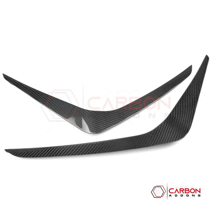 GT-Style Aero Canards for 2024+ Ford Mustang (Carbon Fiber or ABS)