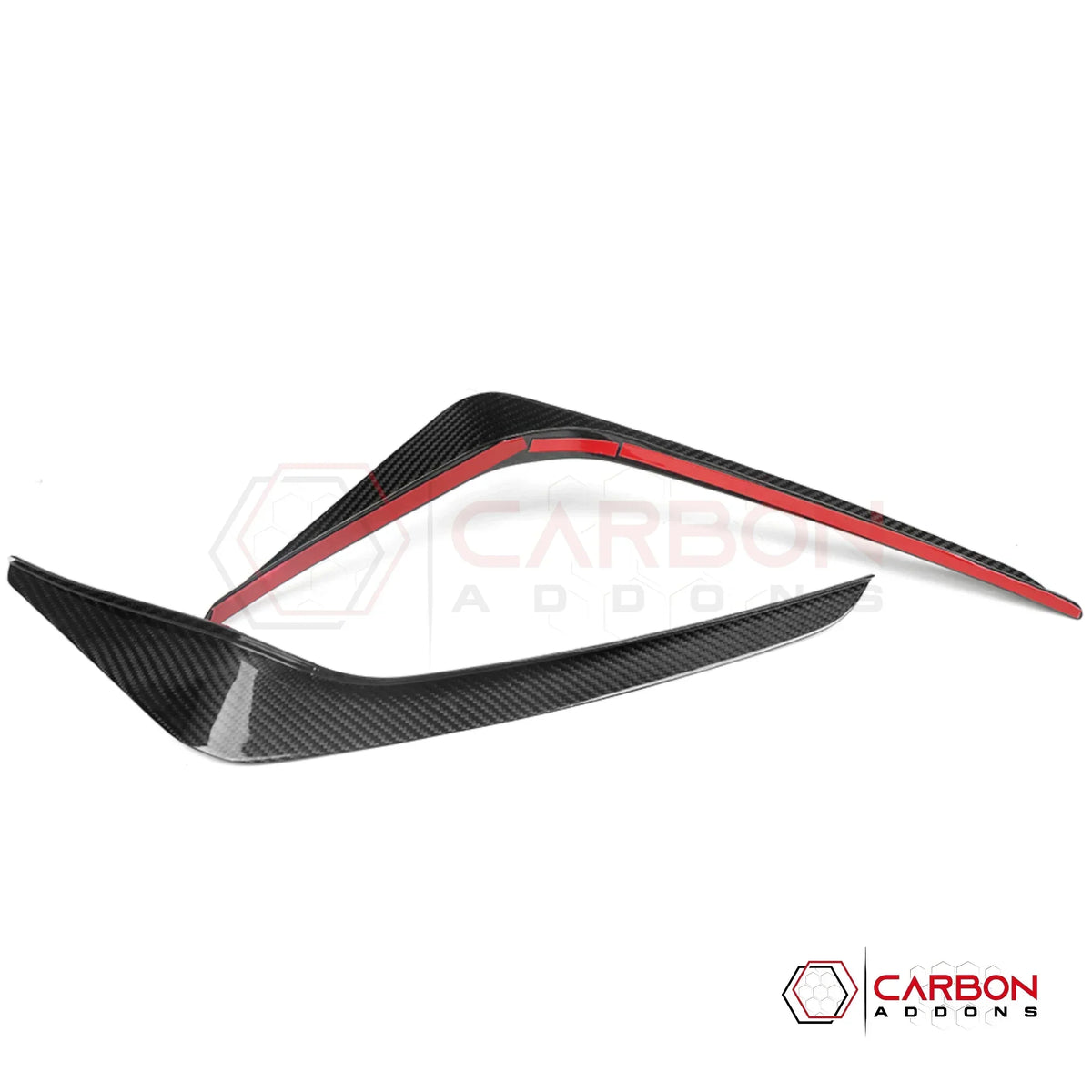 GT-Style Aero Canards for 2024+ Ford Mustang (Carbon Fiber or ABS)
