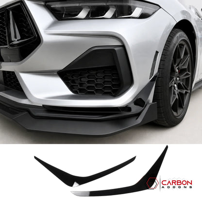 GT-Style Aero Canards for 2024+ Ford Mustang (Carbon Fiber or ABS)