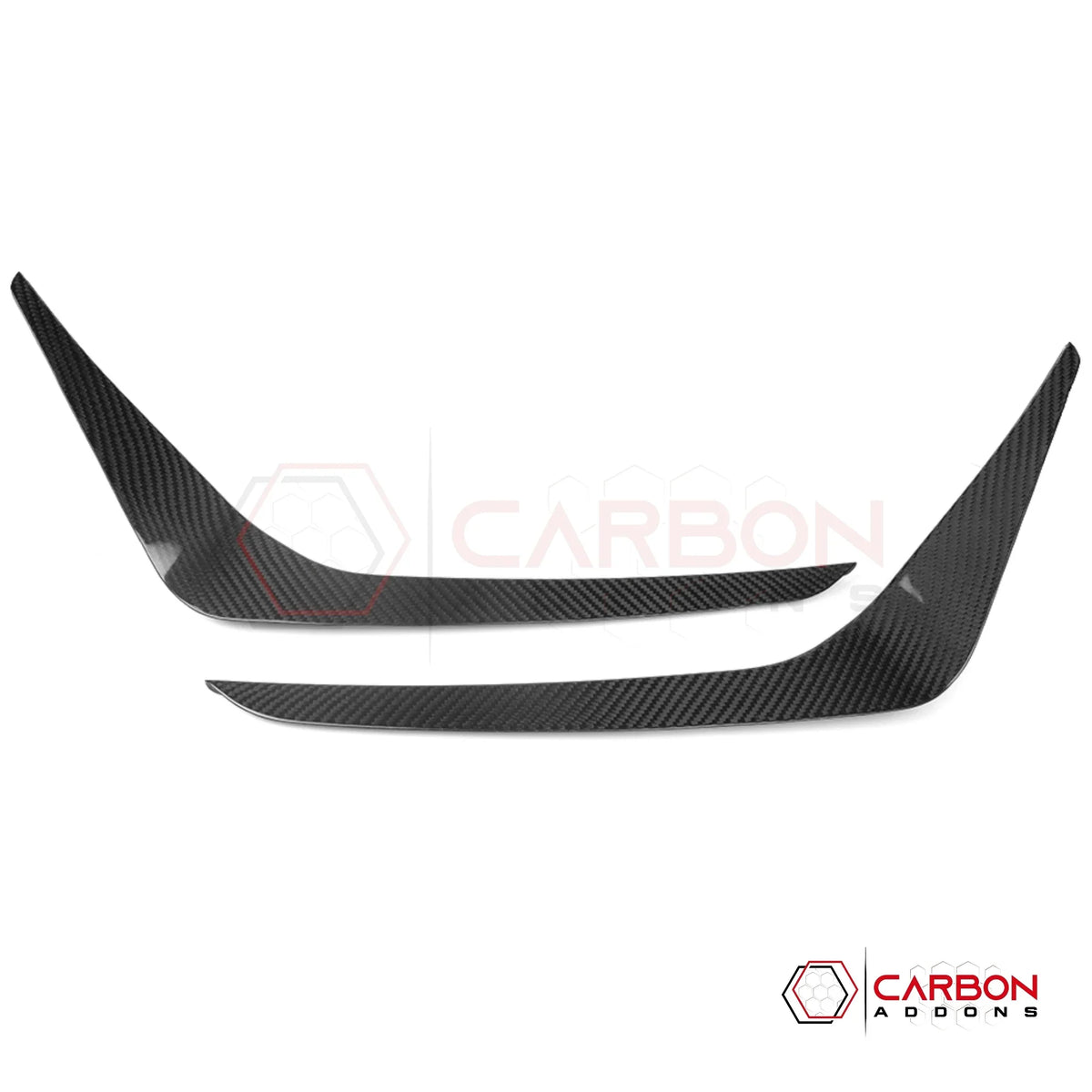 GT-Style Aero Canards for 2024+ Ford Mustang (Carbon Fiber or ABS)