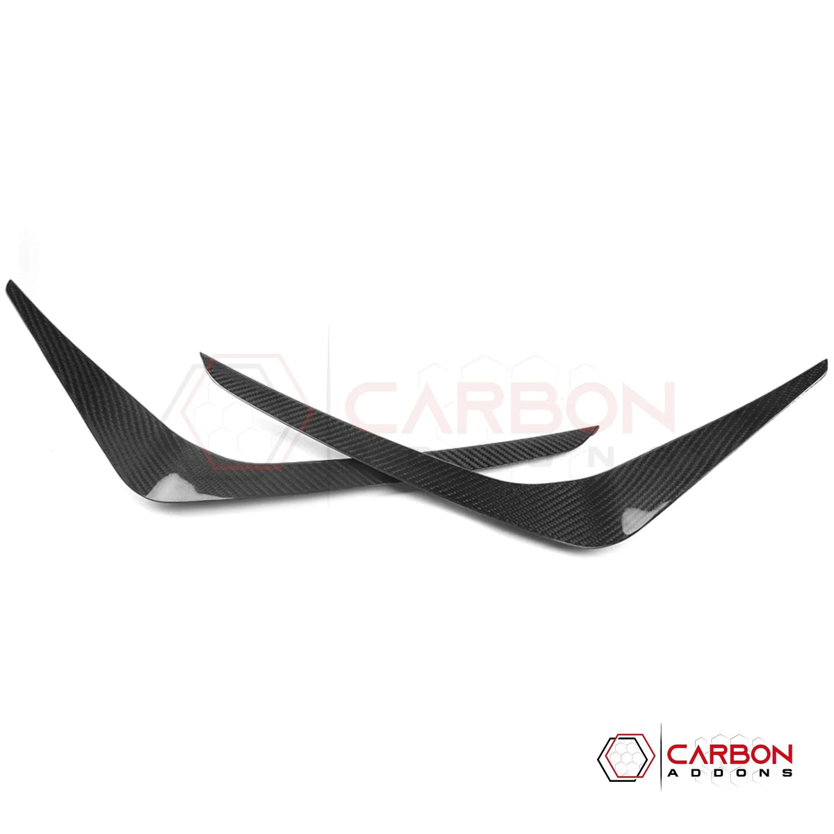 GT-Style Aero Canards for 2024+ Ford Mustang (Carbon Fiber or ABS)