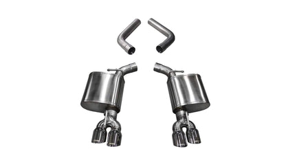 Corsa Sport Axle-Back Exhaust, Polished Tips 2015-2023 Challenger 5.7L/6.2L/392/6.4L