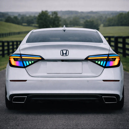 2022-2024 11th Gen Honda Civic Smoked LED Tail Lights
