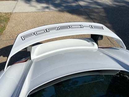 Wing Decal for Porsche GT4