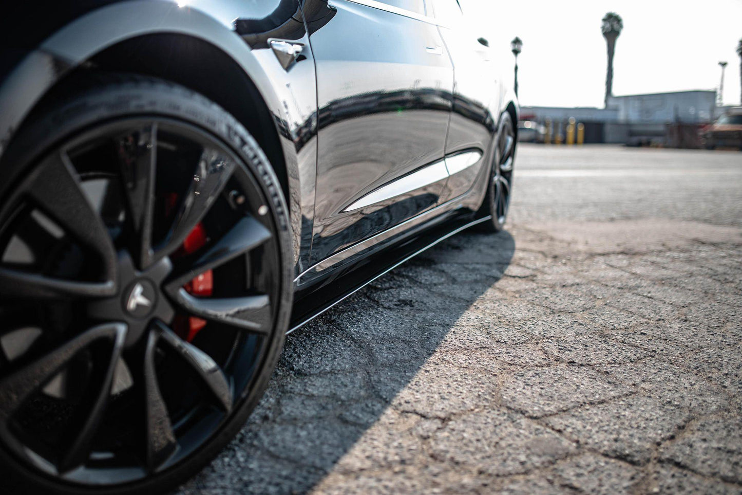 2018 - 2024 Tesla Model 3 V1 Side Skirt Extensions