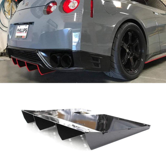 2012-2020 Nissan Gt-R Rear Diffuser V1 (R35)