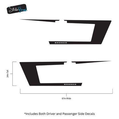 Graphic Decal for Ford Bronco. #6995