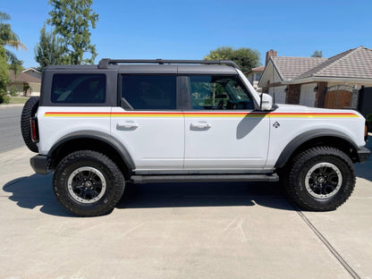 3 Color Stripes Bronco Decal Sticker. 6953 - Speedlogix