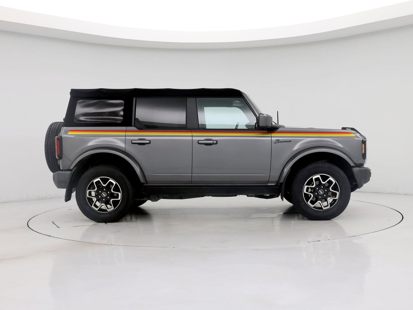 3 Color Stripes Bronco Decal Sticker. 6953 - Speedlogix