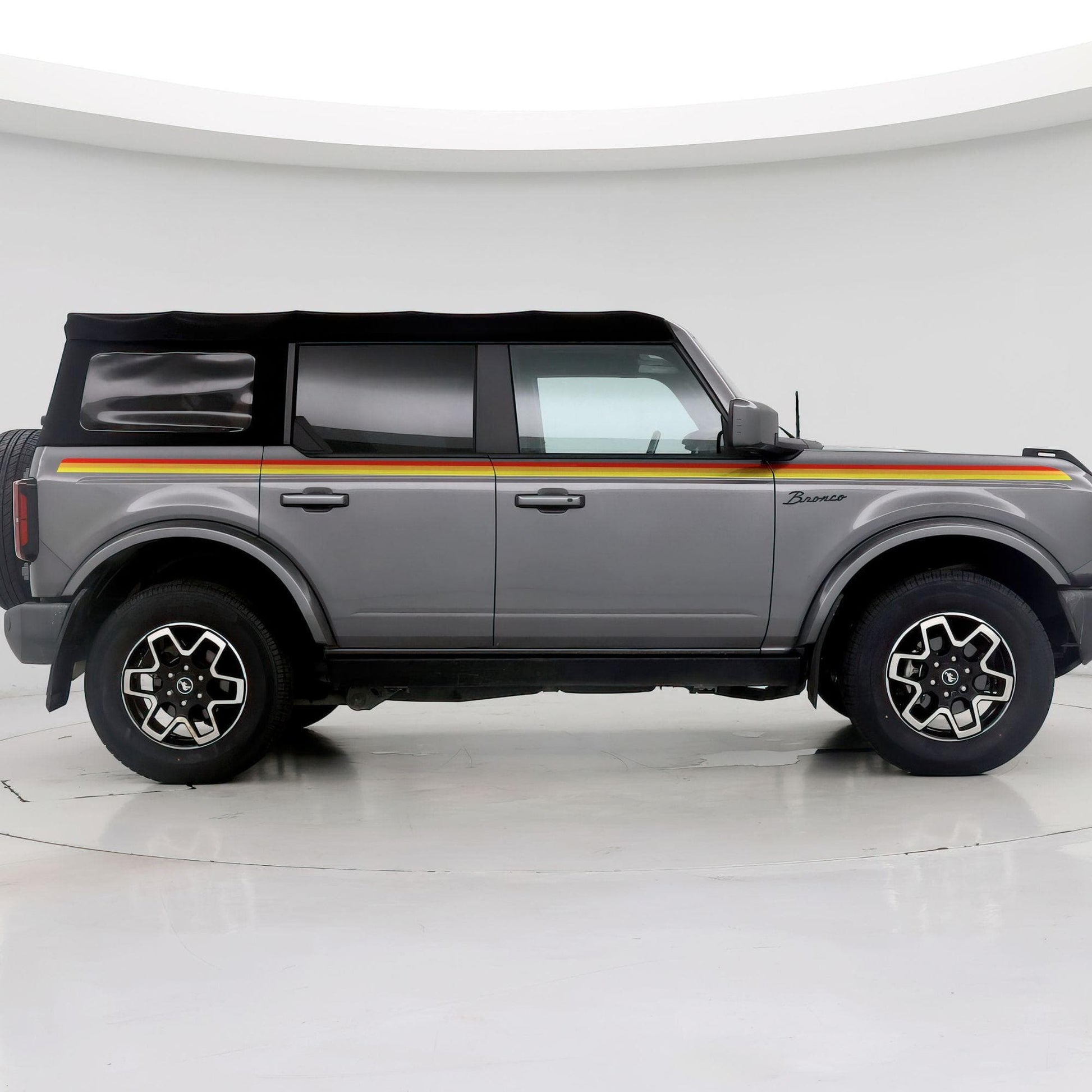 3 Color Stripes Bronco Decal Sticker. 6953 - Speedlogix