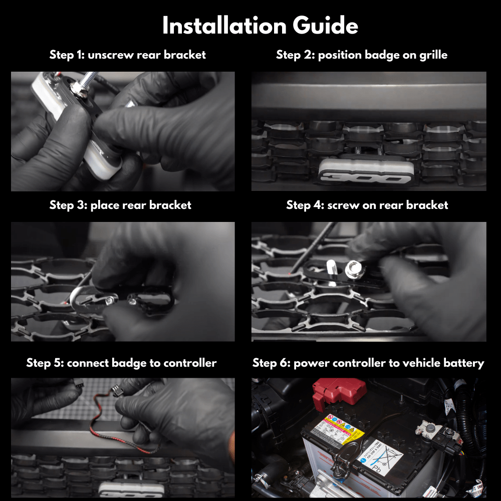 300 LED Badge: (Multicolor Flow) - Speedlogix