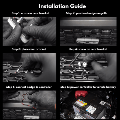 300 LED Badge: (Multicolor Flow) - Speedlogix