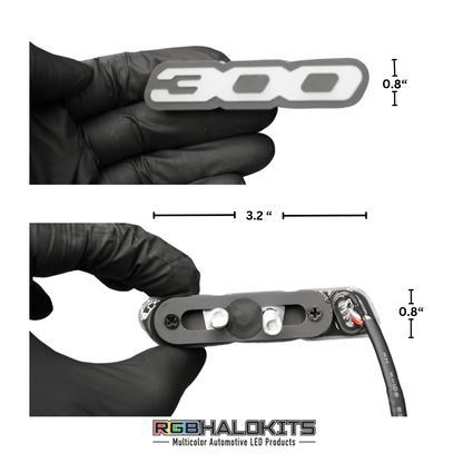 300 LED Badge: (Multicolor Flow) - Speedlogix