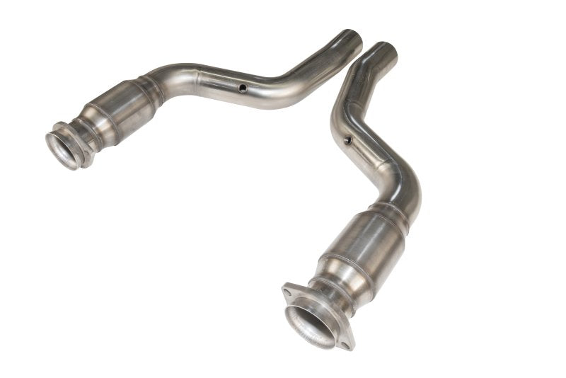 Kooks 3"x2-3/4" Green Catted Mid-Pipes 2006-2023 Challenger/Charger 6.1L/392/6.4L/6.2L
