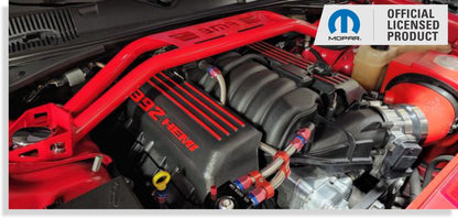 392 Engine Cover Overlay Decals - 2011 - 2018 Challenger SRT - Speedlogix