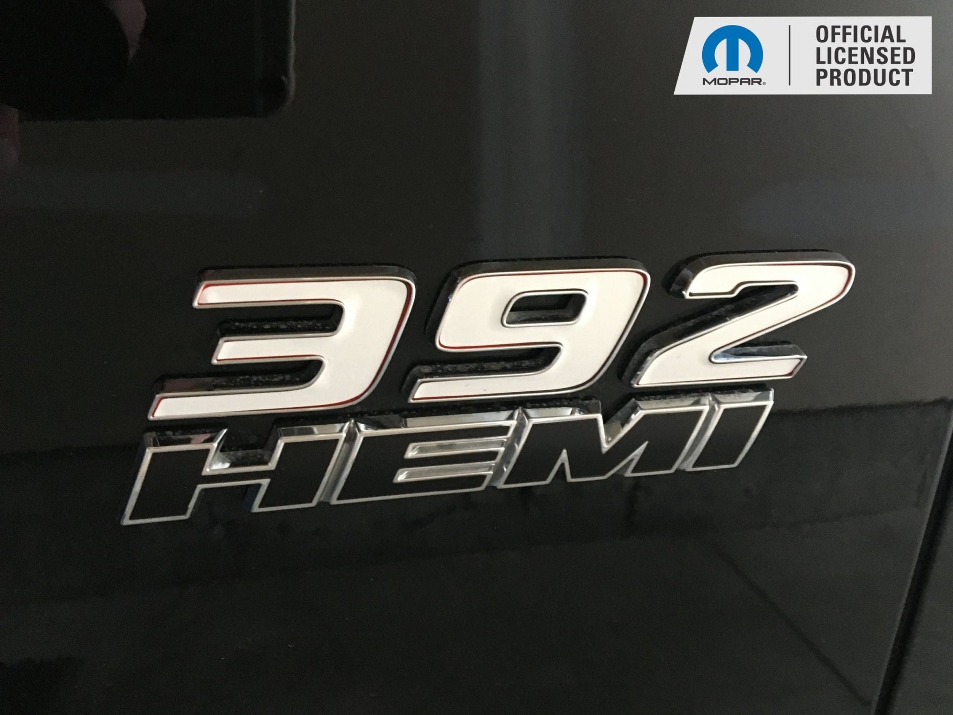 392 Hemi Fender Emblem Overlay Decals (pair) - Dodge Challenger - Speedlogix